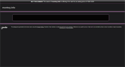 Desktop Screenshot of monkey.info
